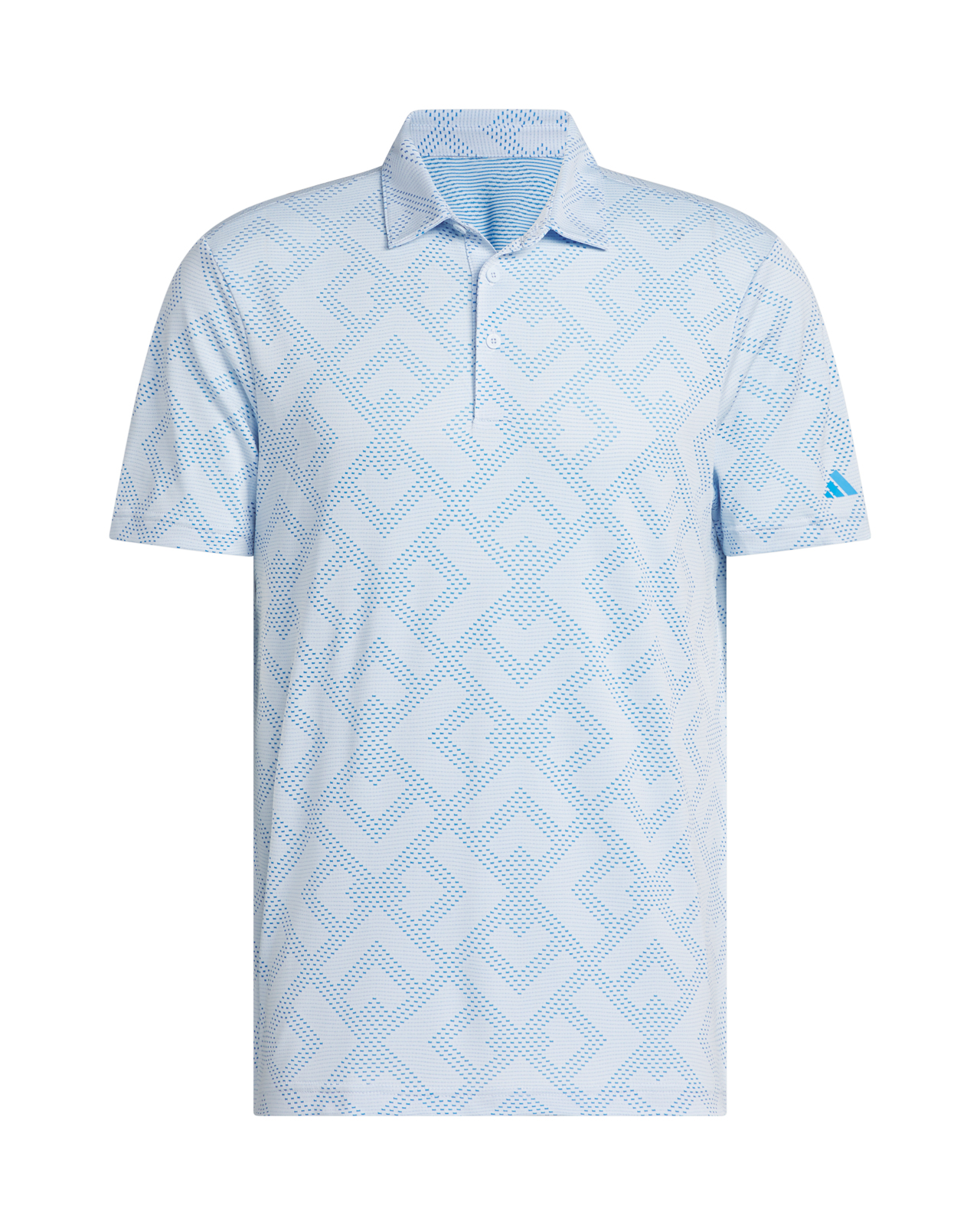Jacquard Climacool, Polo, Herren - crystal_sky_blue