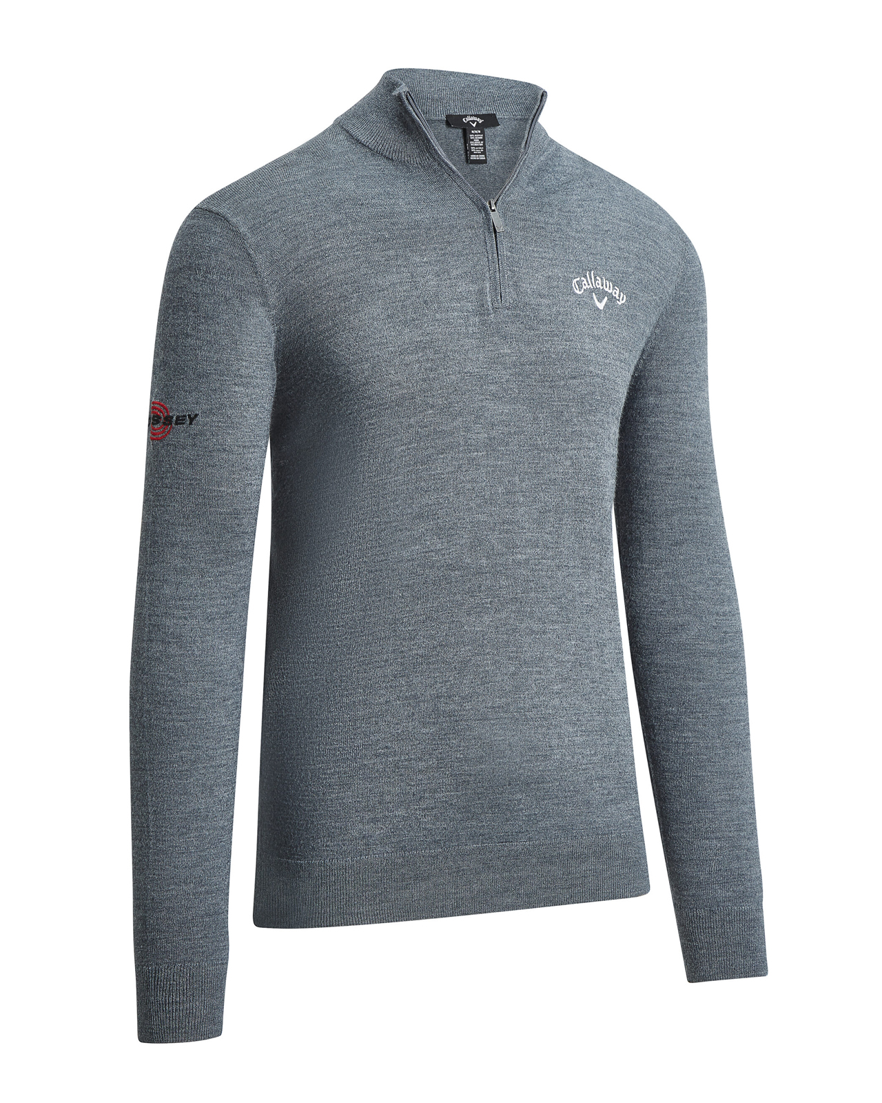 Blended Merino, Pullover, Herren - steel_heather