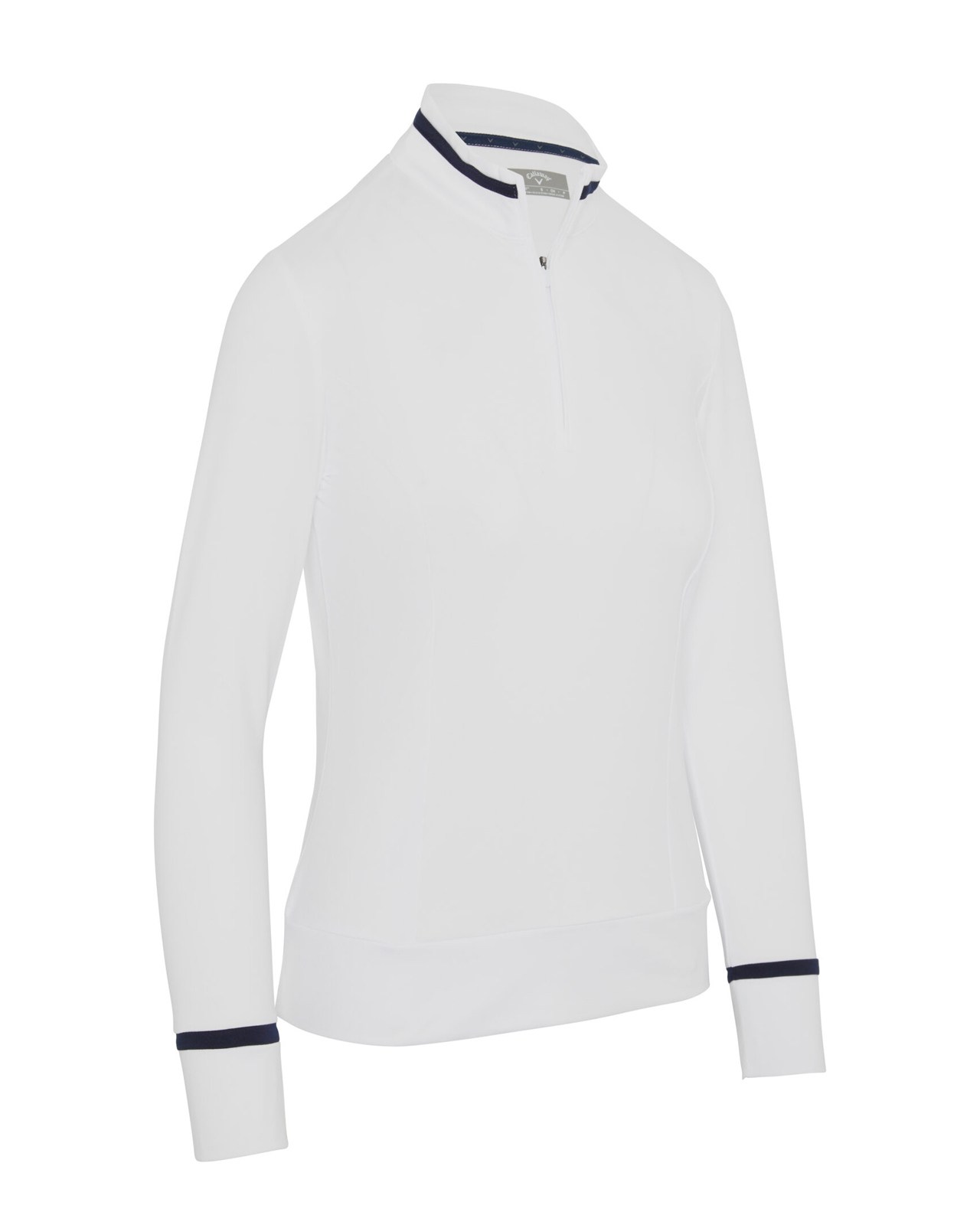 Thermal Colourblock, Midlayer, Damen - brilliant_white