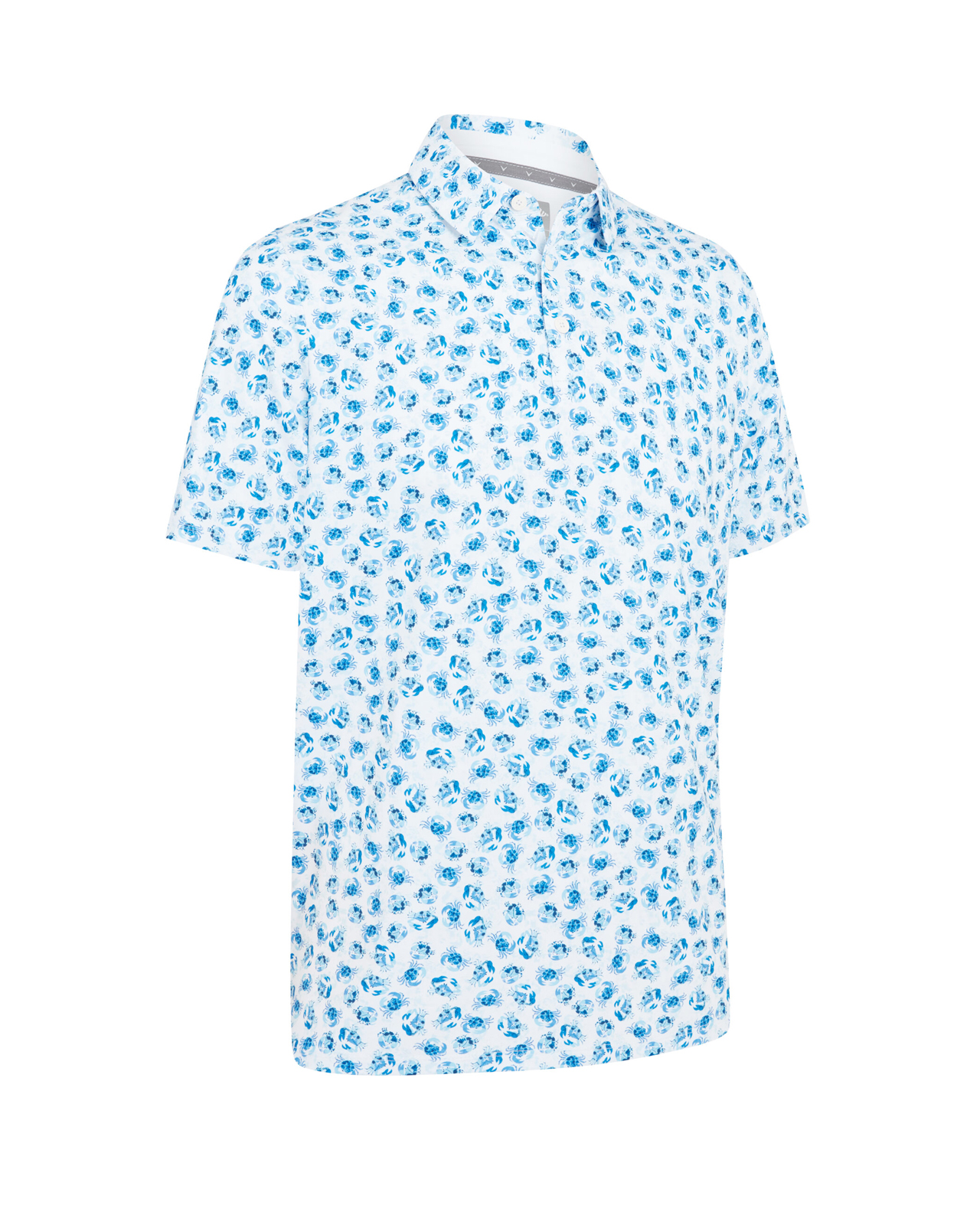 Crab Novelty, Polo, Herren - bright_white