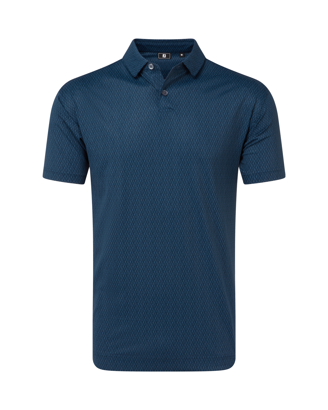 Modernist Geo, Polo, Herren - navy_tonal
