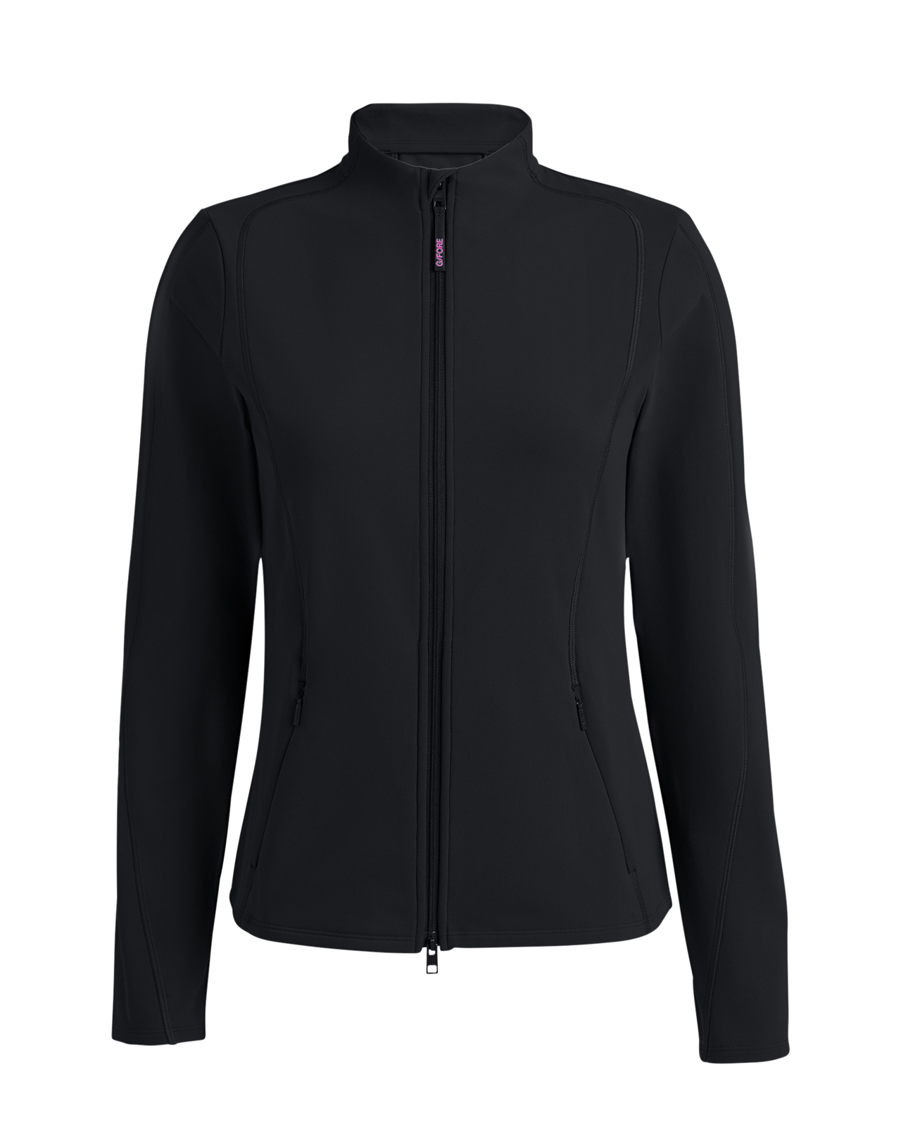 Brushed Back, Pullover, Damen - onyx