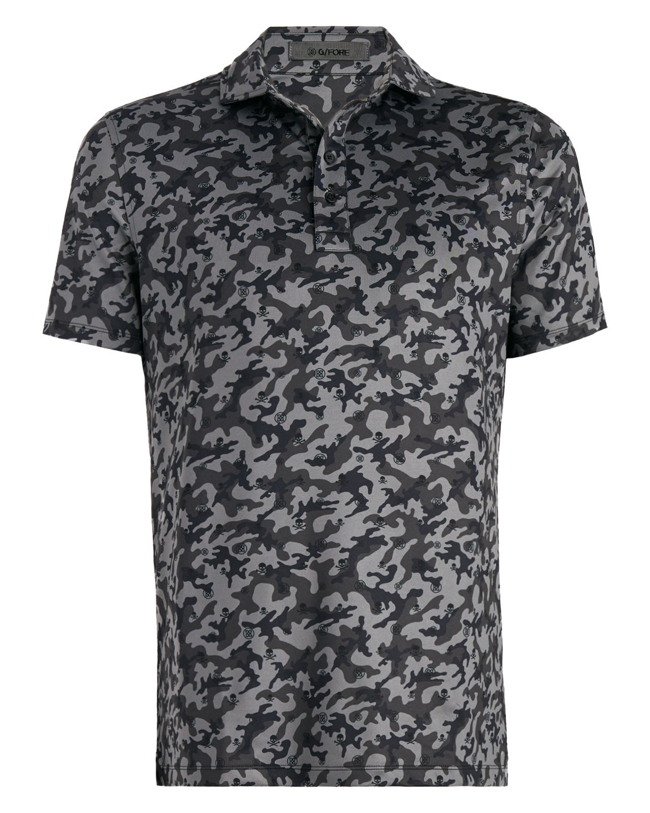 Mapped Icon Camo, Polo, Herren - onyx