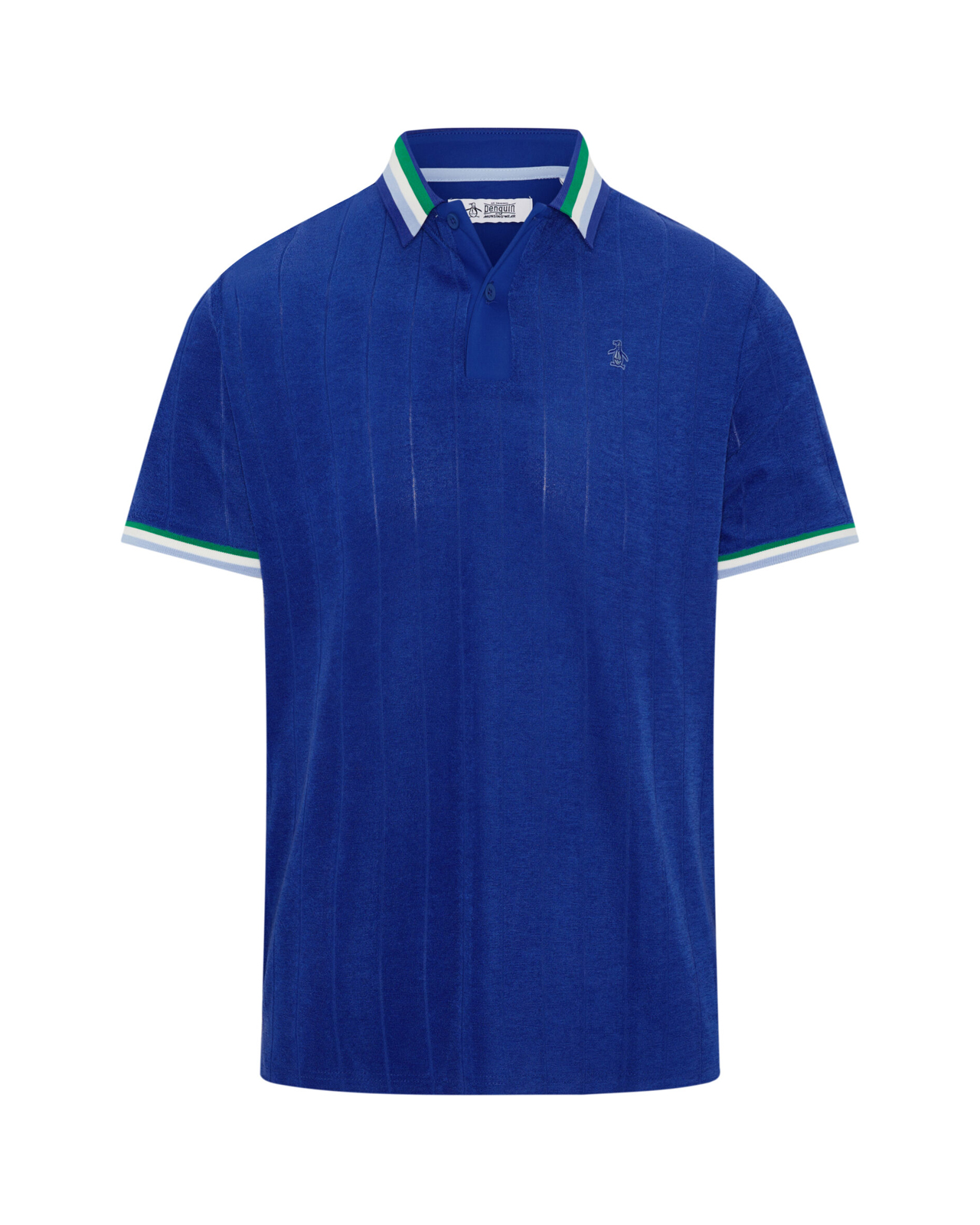 Ribbed Blocking, Polo, Herren - surf_the_web