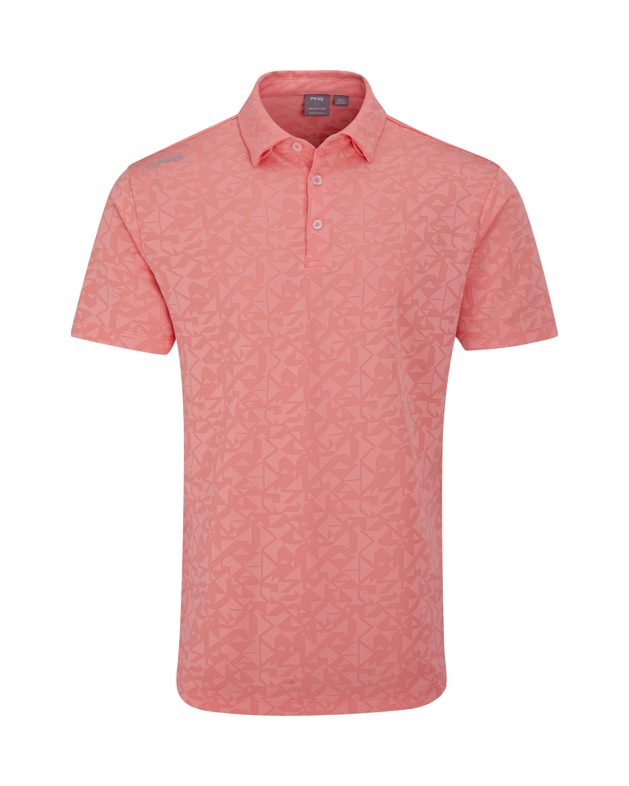 Geo-Camo, Polo, Herren - desert_flower