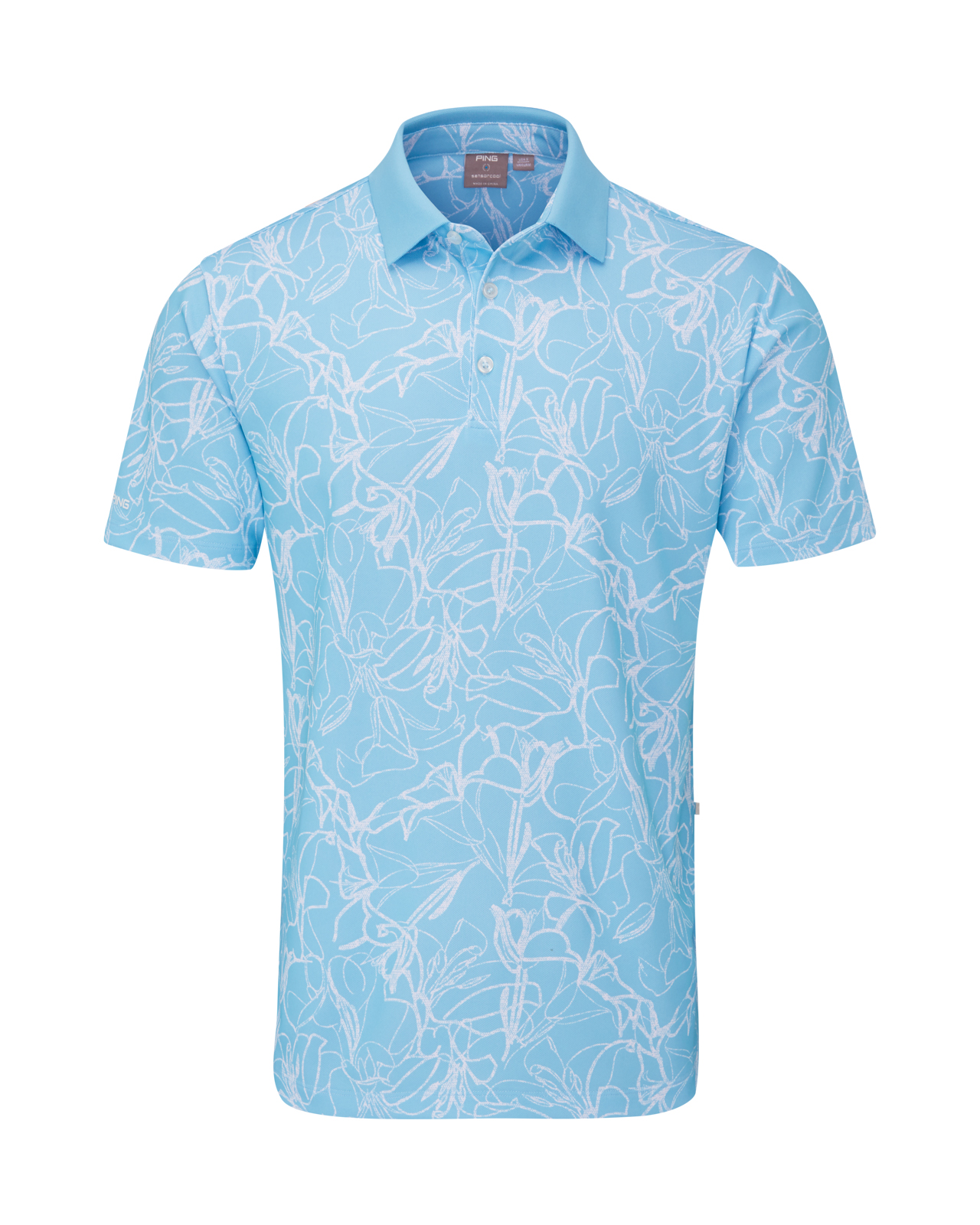 Orlando, Polo, Herren - baltic_sea_white