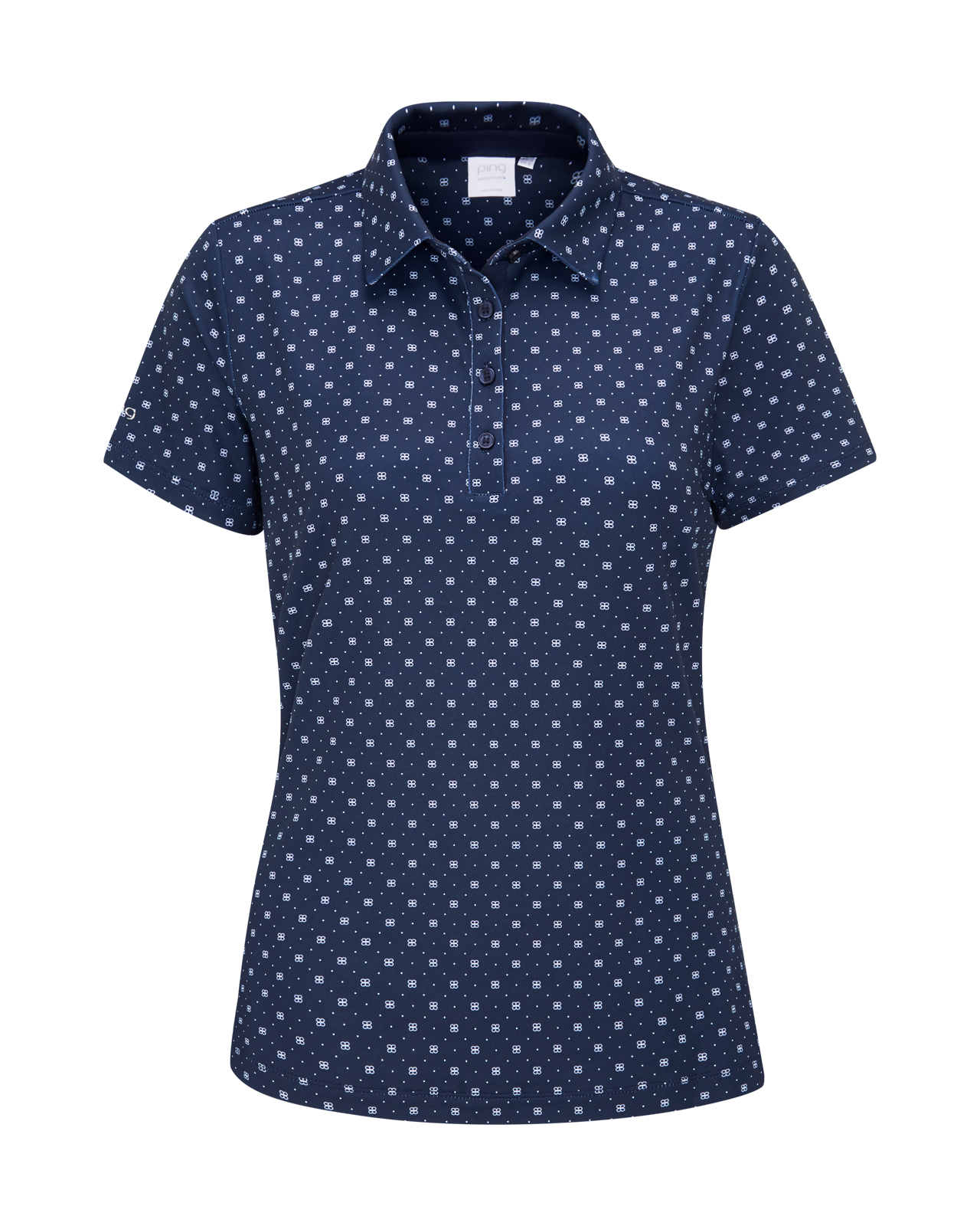 Aeria, Polo, Damen - micro_monogram