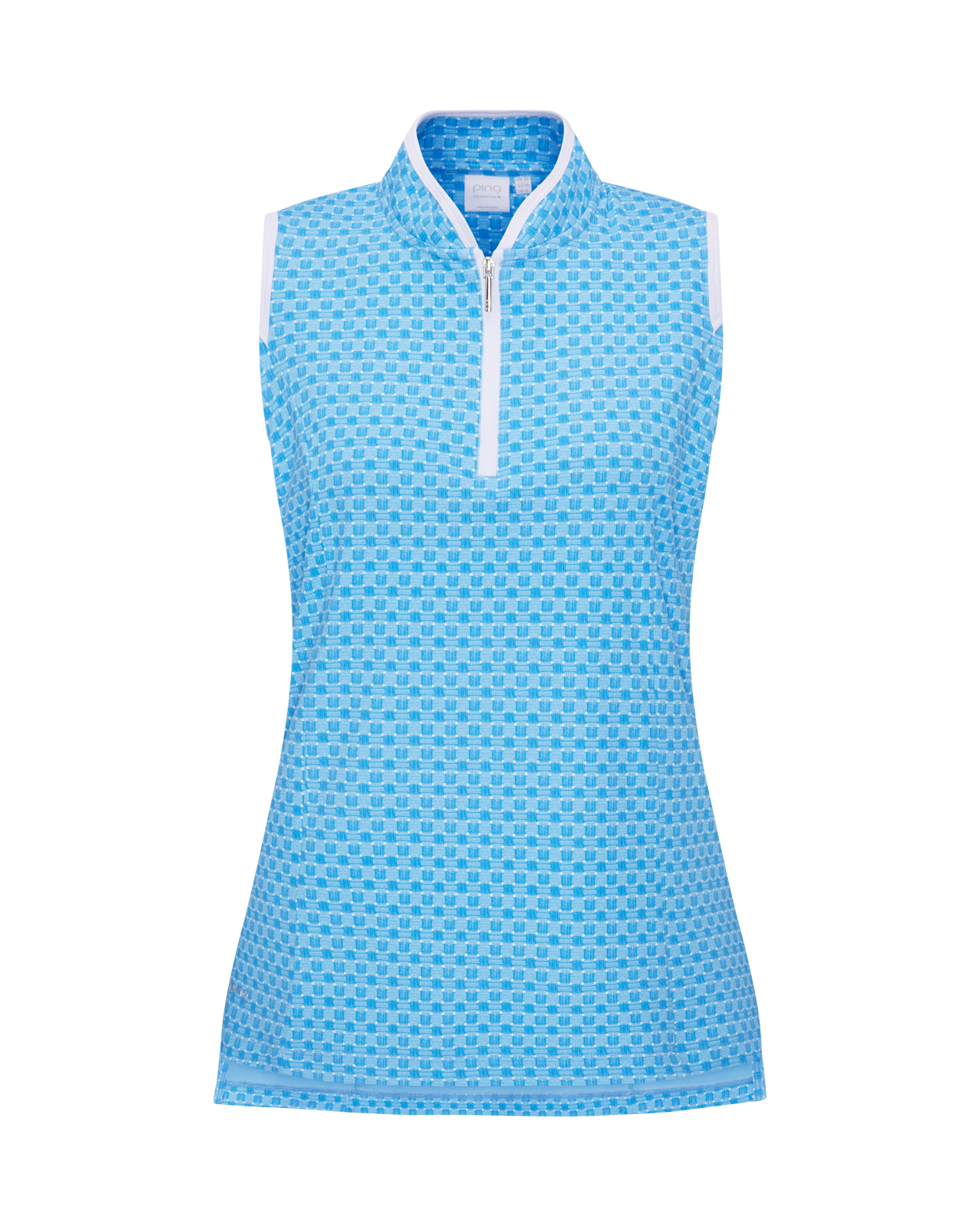 Penola, Ärmelloses Polo, Damen - azure_geo