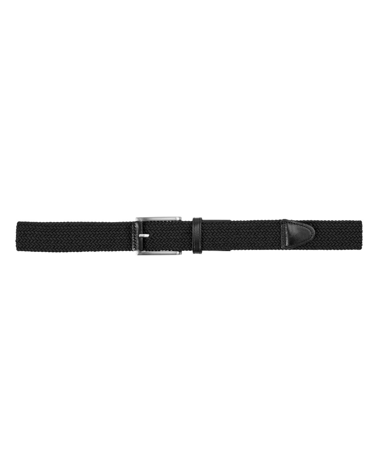 Braided Weave, Gürtel, Herren - black