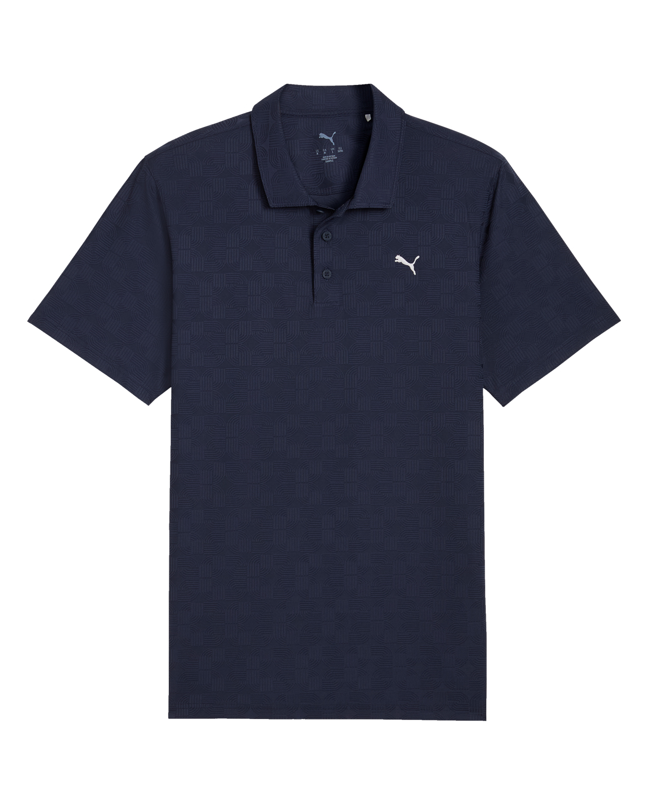 Deco Jacquard, Polo, Herren - deep_navy