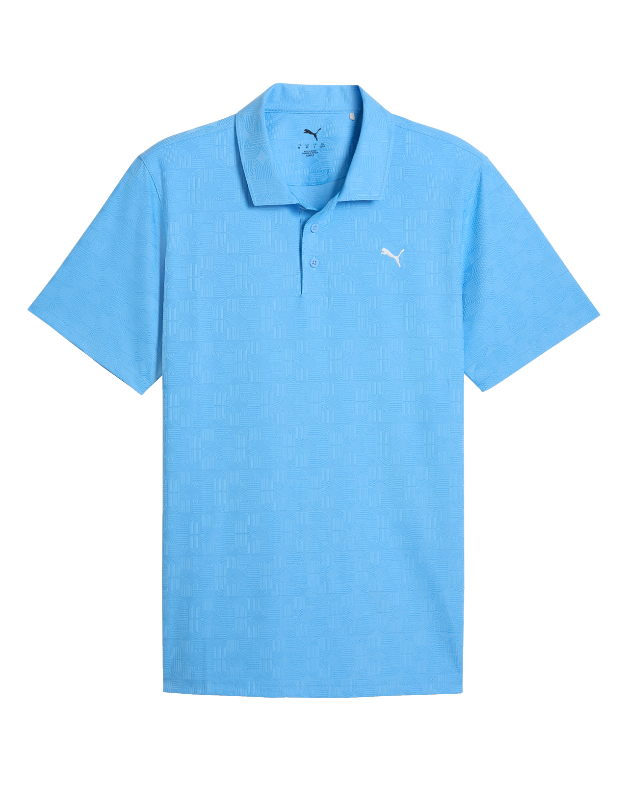 Deco Jacquard, Polo, Herren - team_light_blue