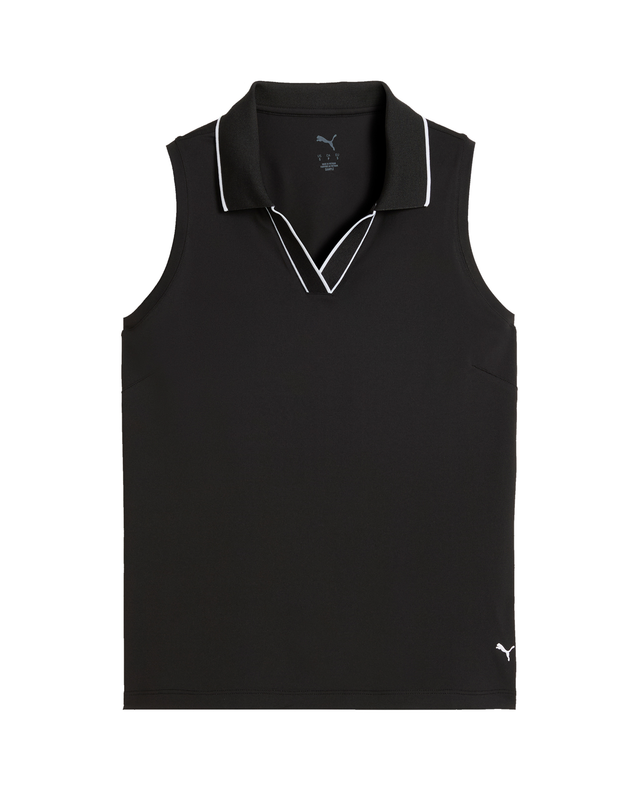 Ess, Ärmelloses Polo, Damen - black