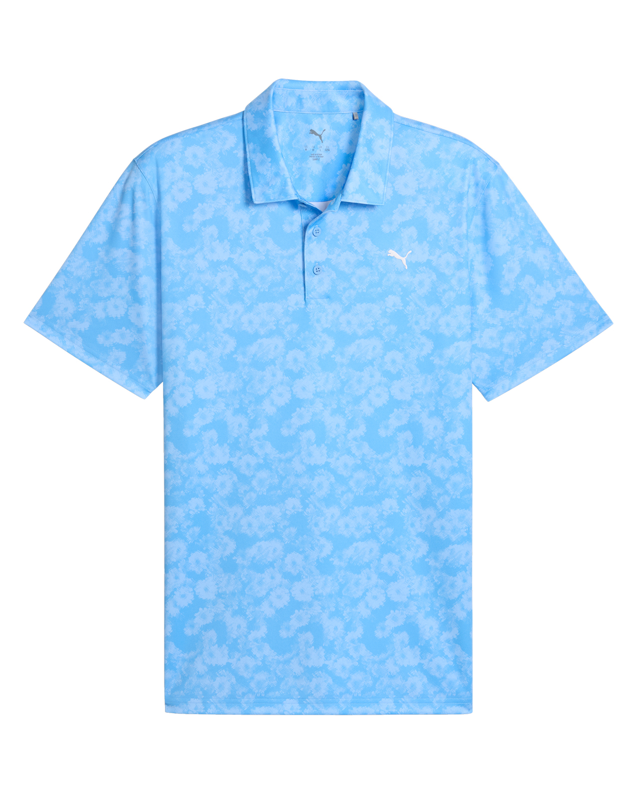 Pure 2.0 Floral, Polo, Herren - team_light_blue