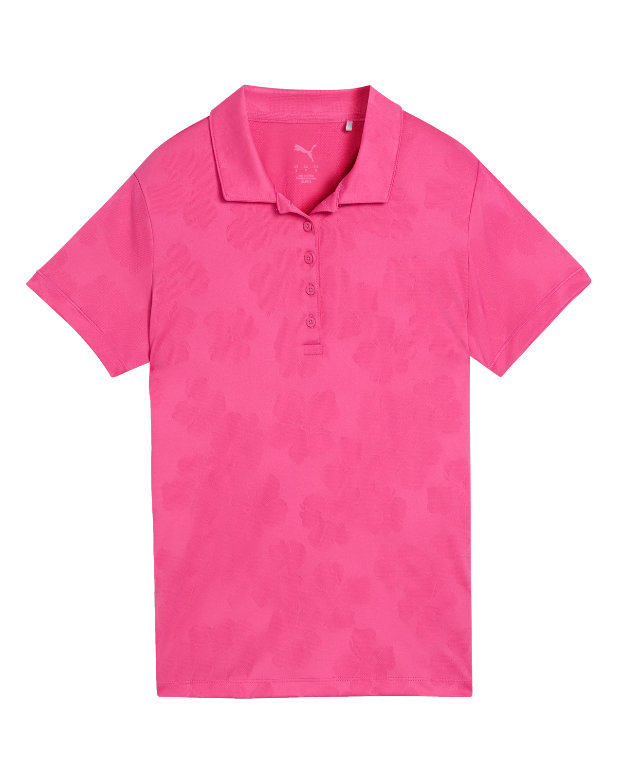 Floral Lace, Polo, Damen - pink_opal