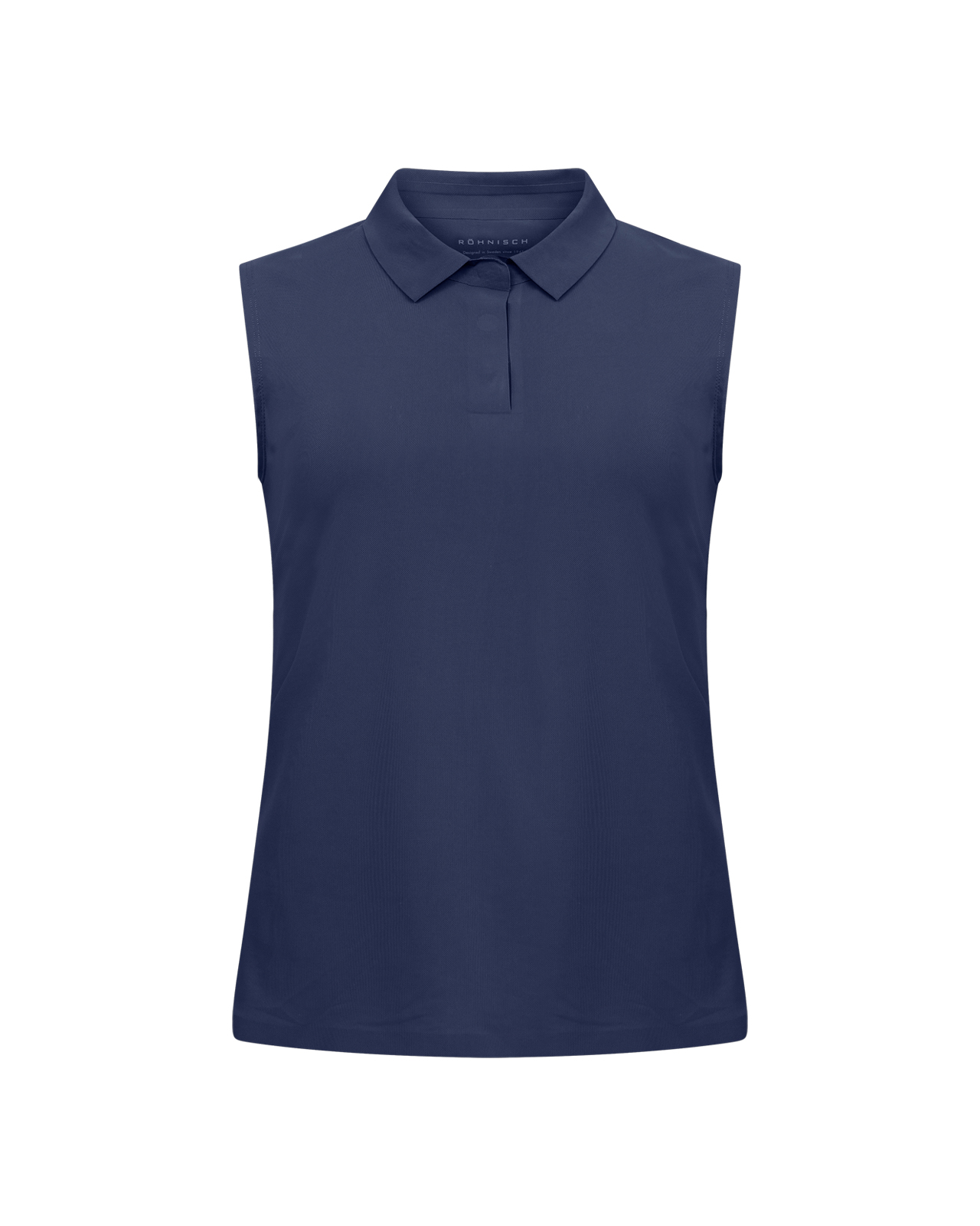 Fluid Tech, Ärmelloses Polo, Damen - navy