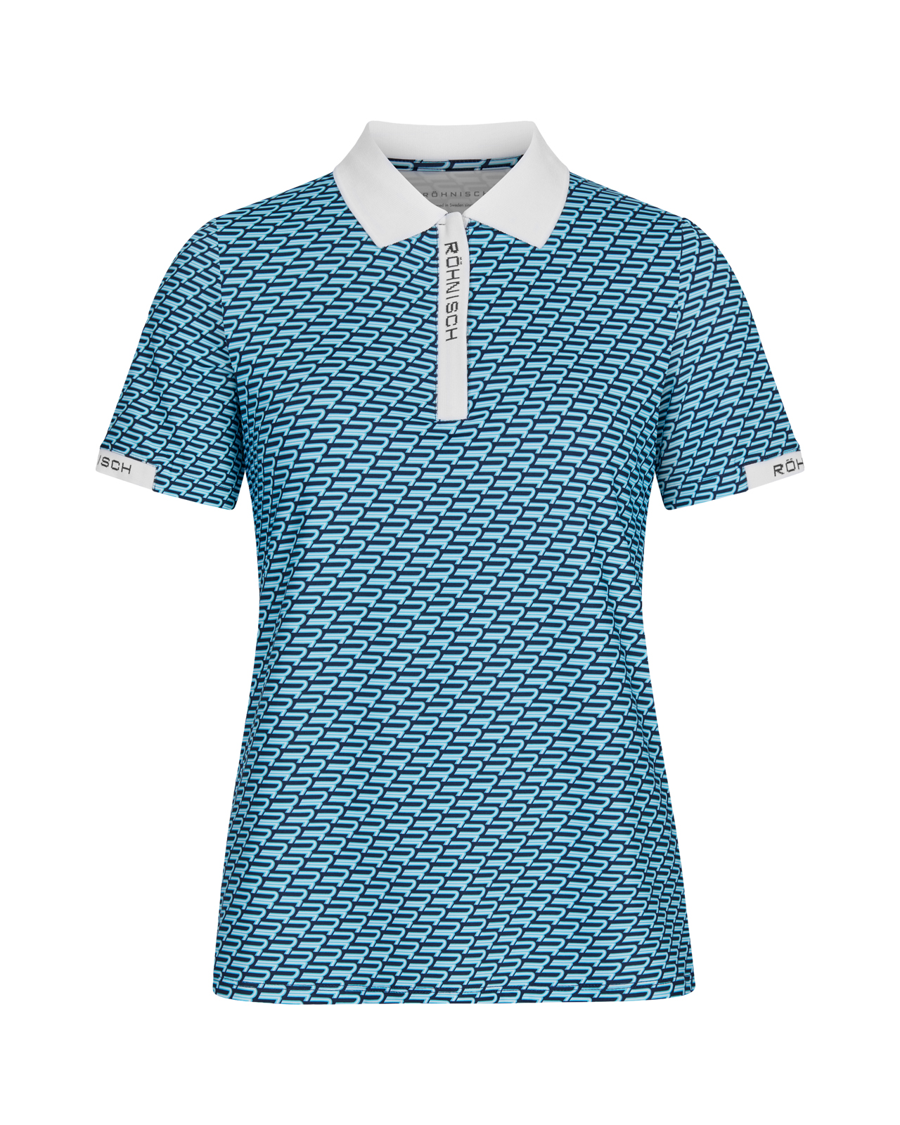 Abby, Polo, Damen - hexagon_mint