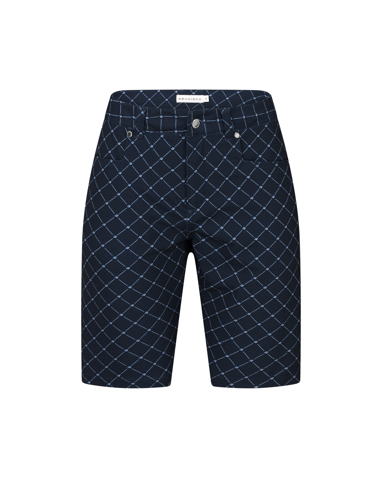Chie, Shorts, Damen - micro_r_check_navy