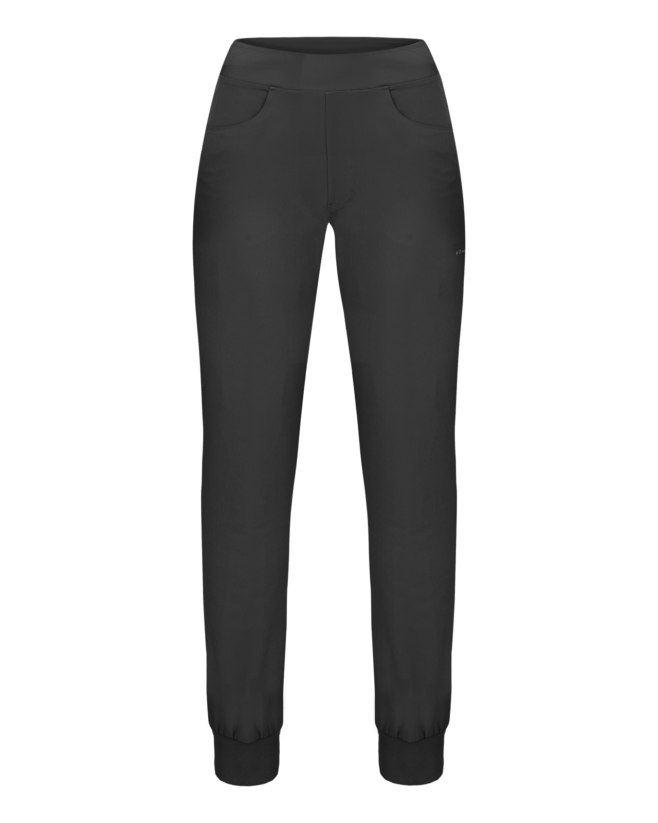 Twill Stretch Pull on, Hose, Damen - black