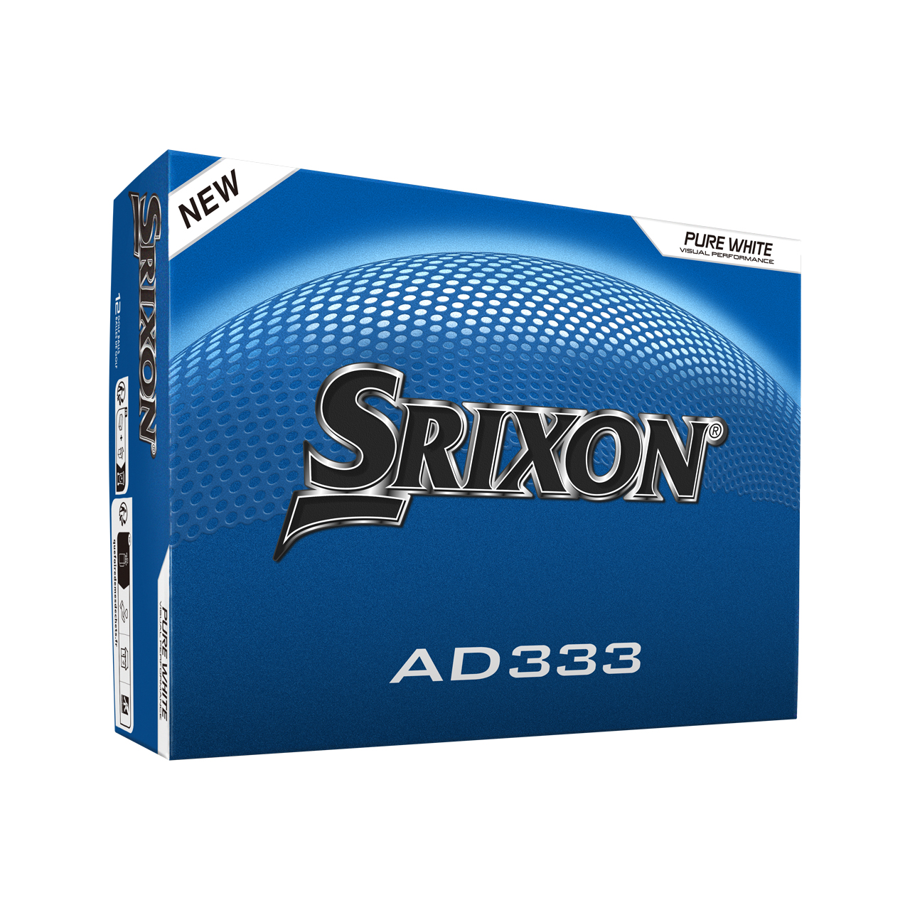 AD333, Bälle 3-Pack - white