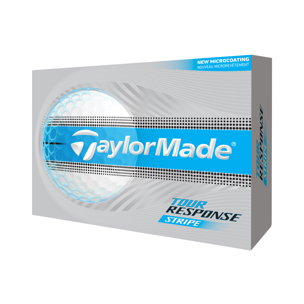 Tour Response Stripe, Bälle 3-pack - neon_blue