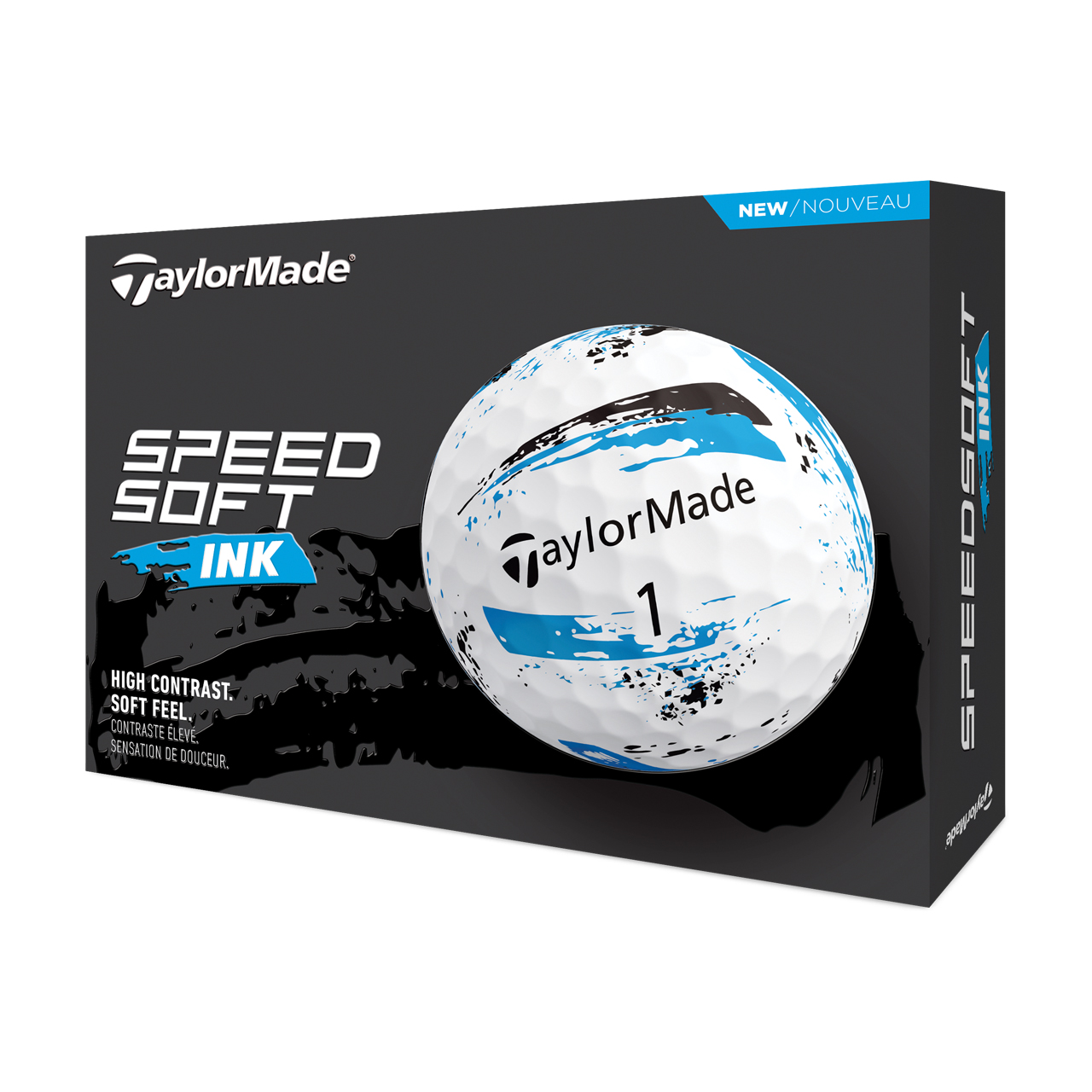 SpeedSoft Ink, Bälle 3-Pack - blue
