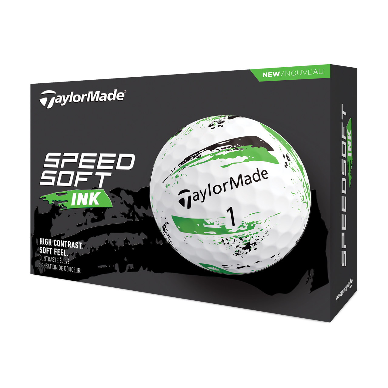 SpeedSoft Ink, Bälle 3-Pack - green