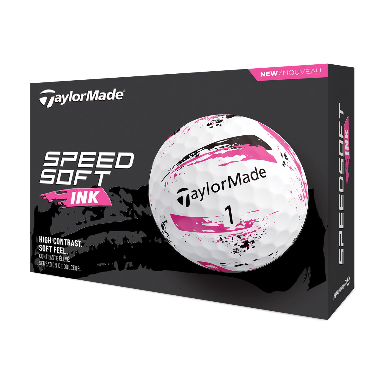 SpeedSoft Ink, Bälle 3-Pack - pink