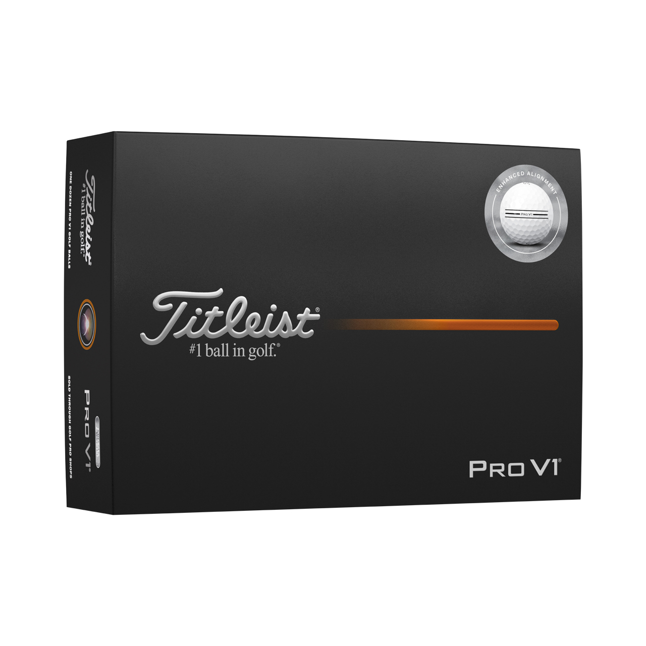 Pro V1 AIM Enhanced, Bälle 3-pack - white