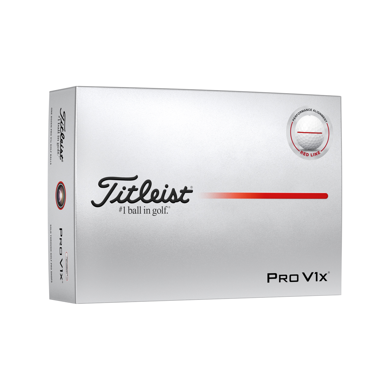 Pro V1x AIM Performance, Bälle 3-pack - red