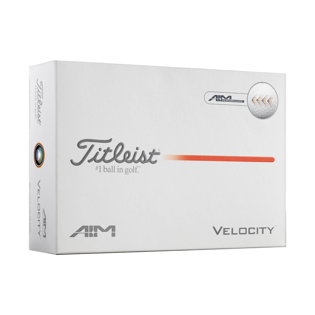 Velocity AIM, Bälle 3-Pack - white_bil