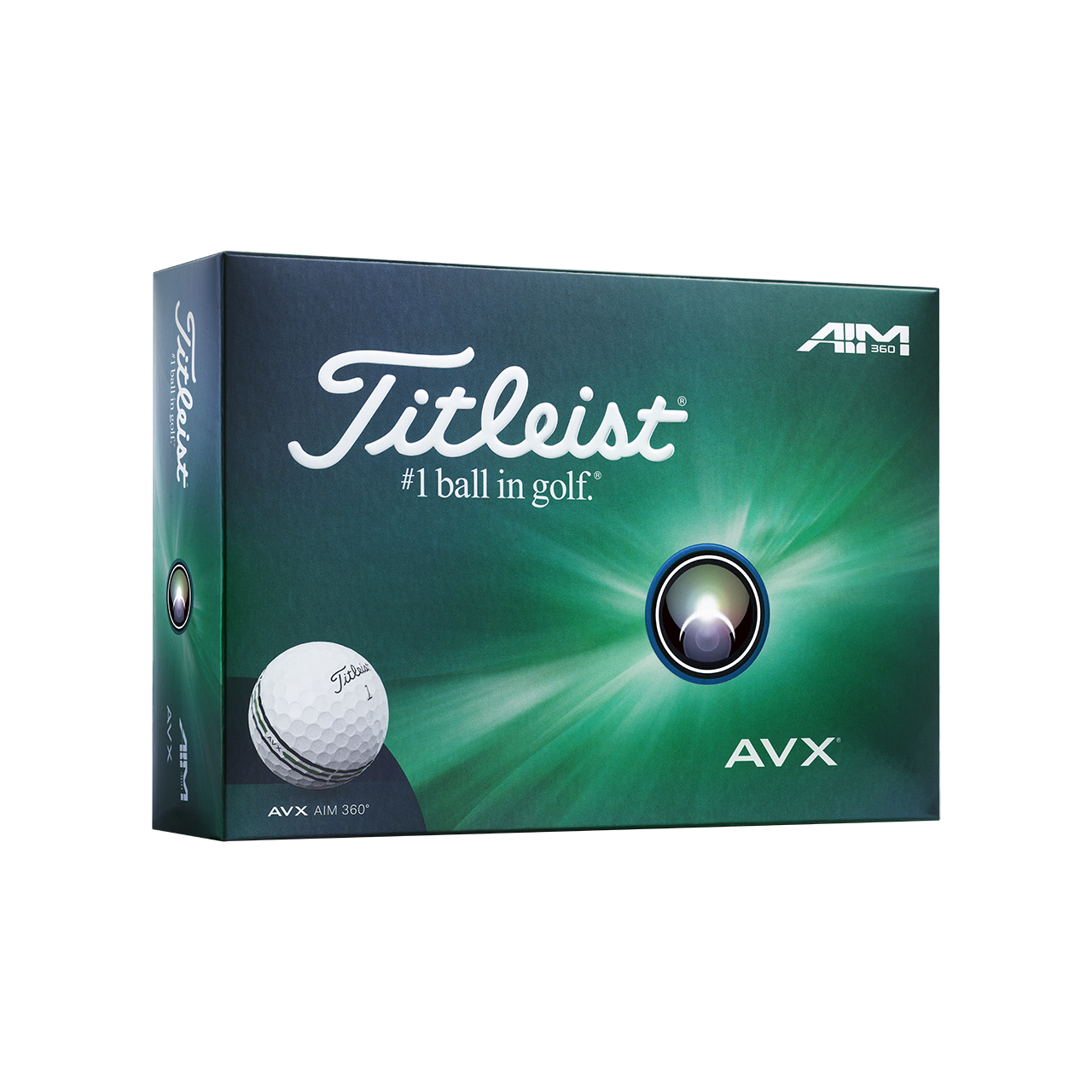 AVX AIM 360, Bälle 3-Pack - white