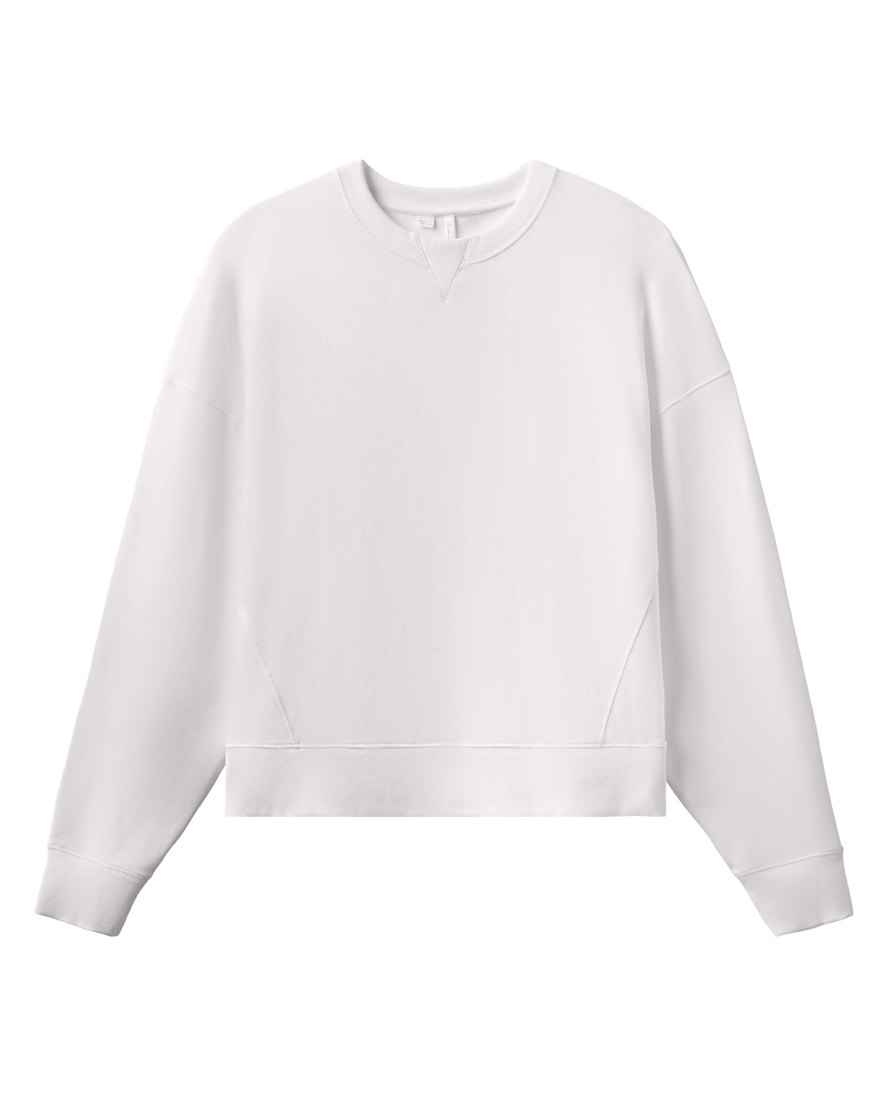 Cloud Terry, Pullover, Damen - white