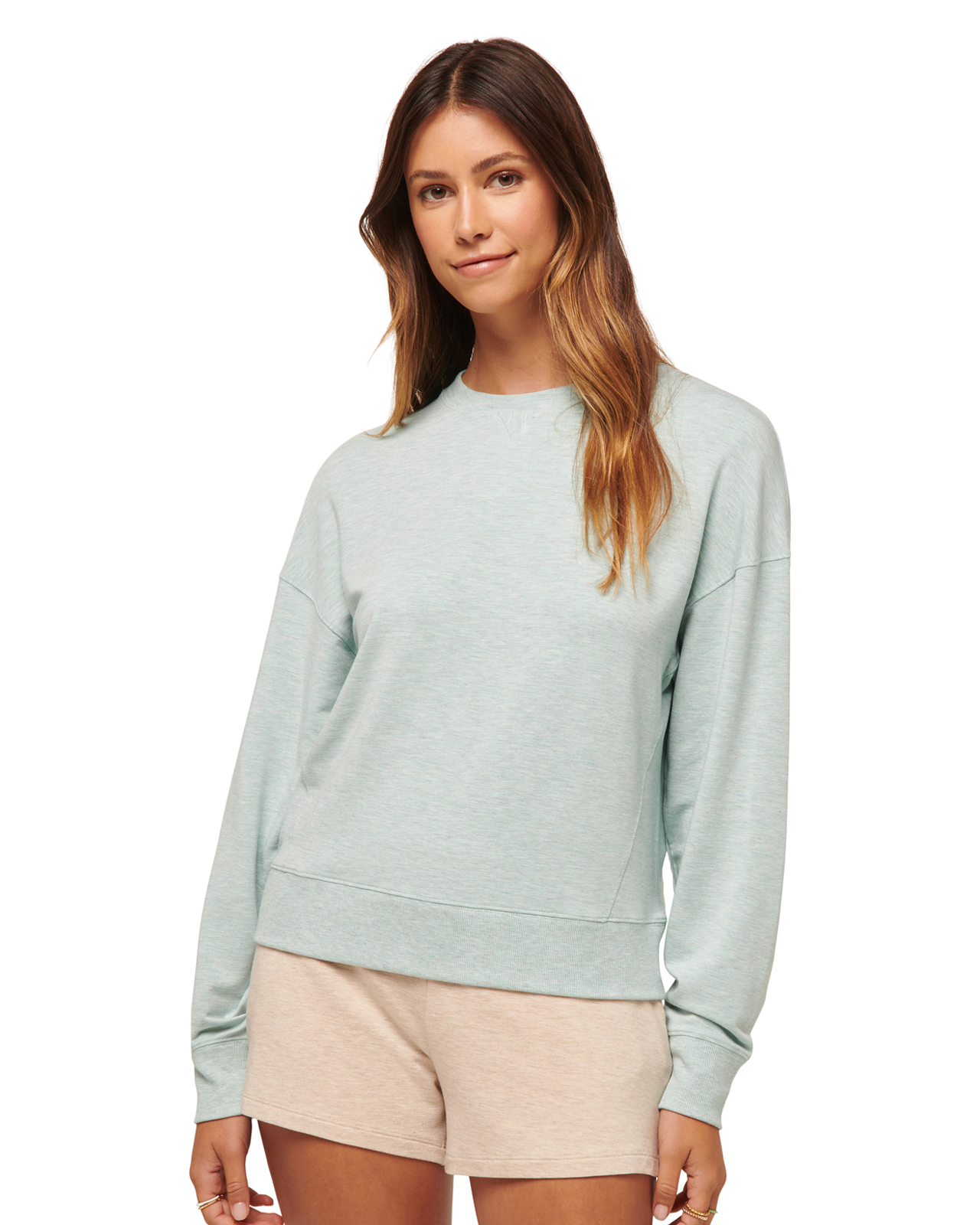 Cloud Terry, Pullover, Damen - heather_ether