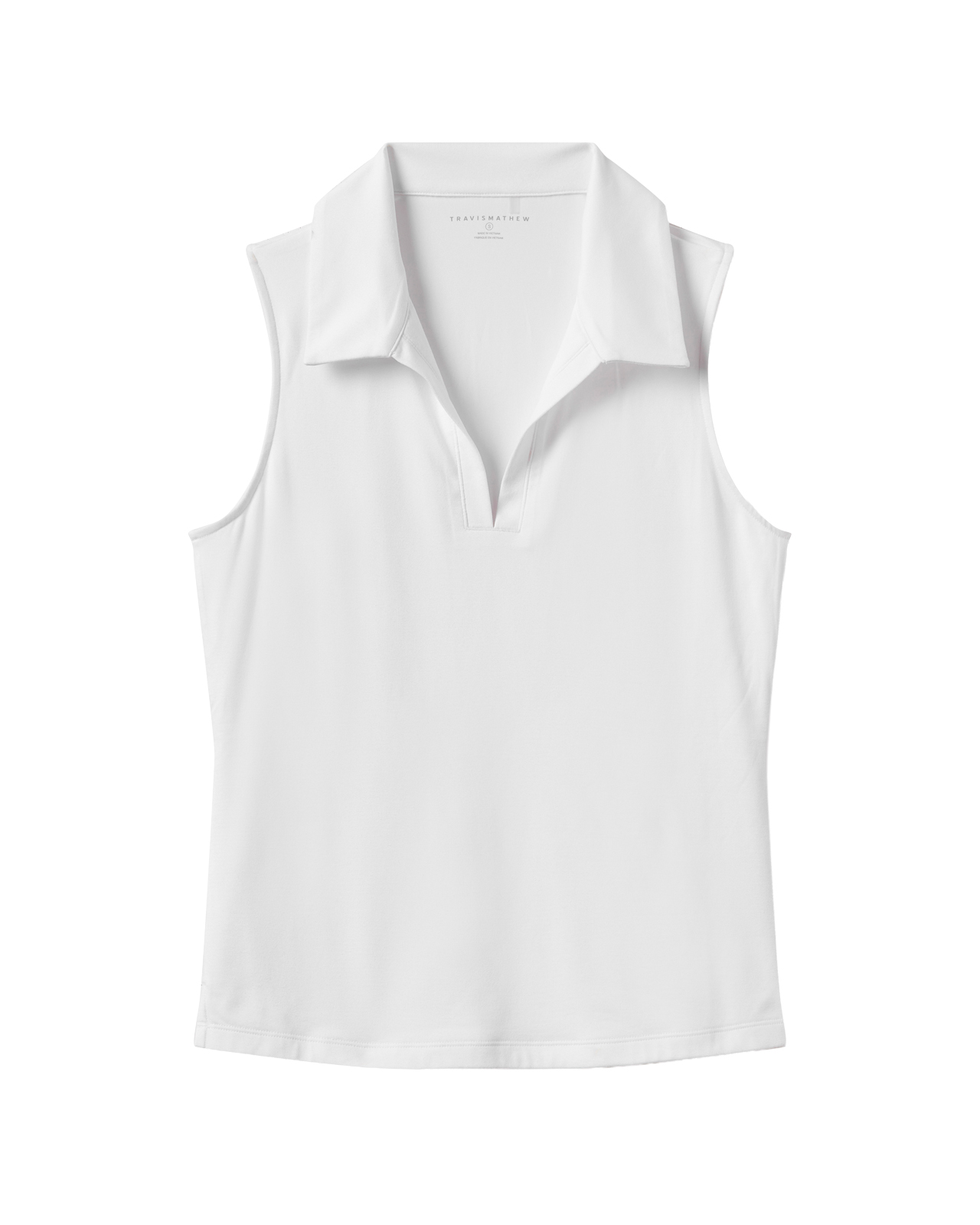 Skyloft Light, Ärmelloses Polo, Damen - white