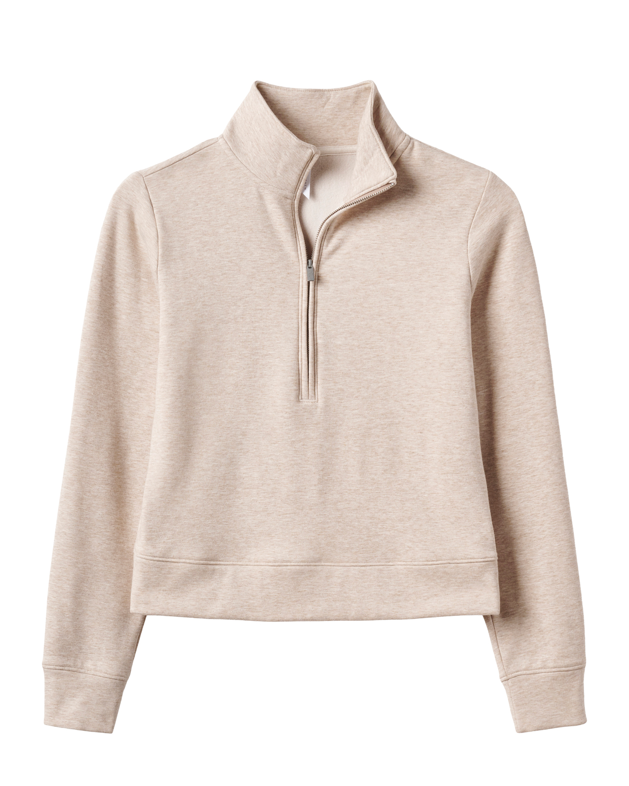 Cloud Half Zip, Pullover, Damen - heather_natural