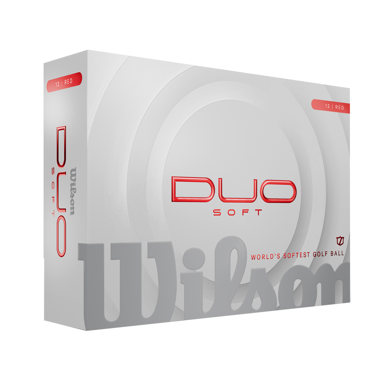 DUO Soft, Bälle 3-pack - red