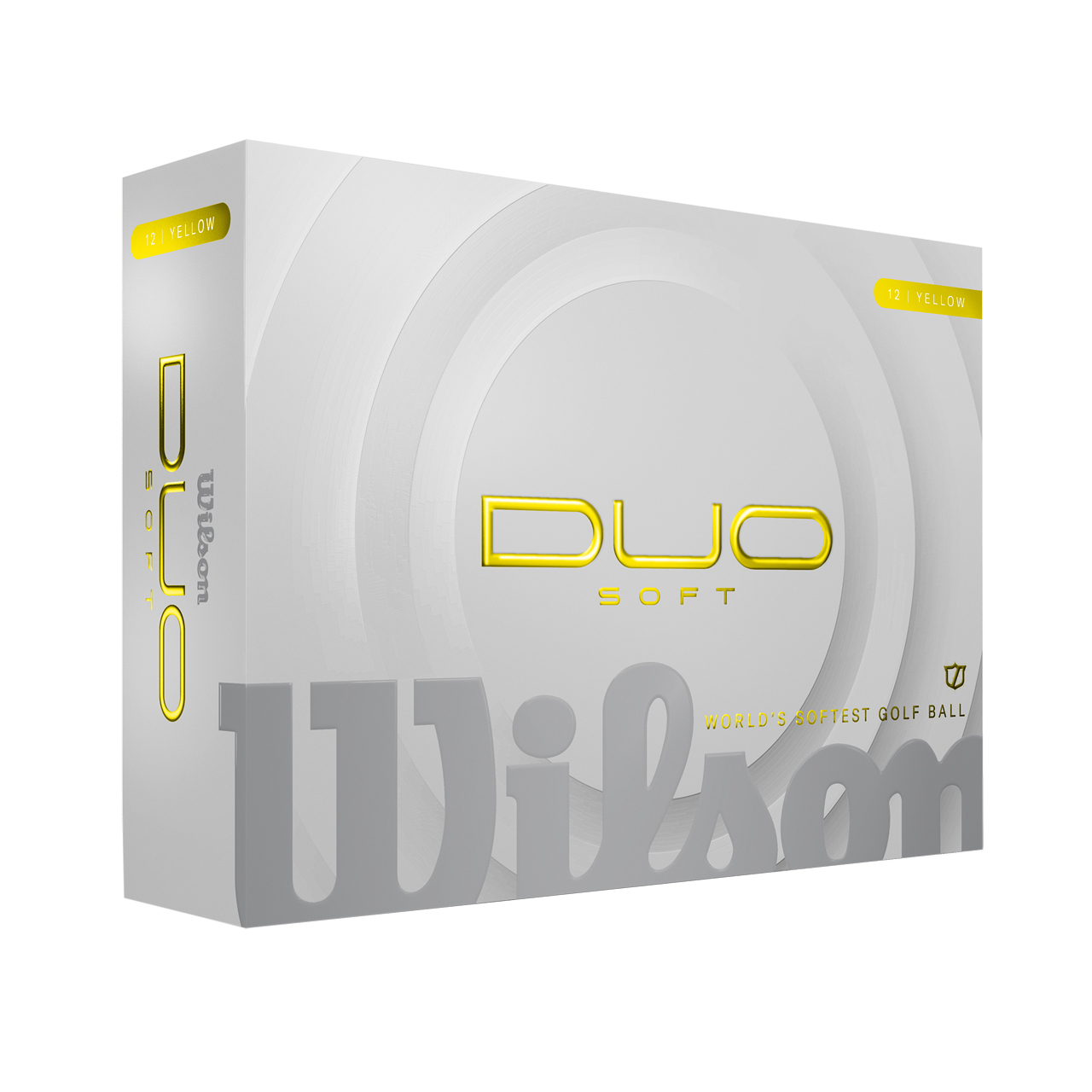 DUO Soft, Bälle 3-pack - yellow