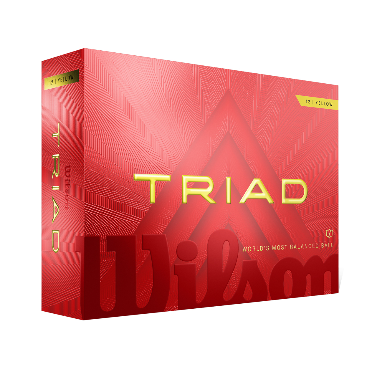 Triad, Bälle 3-pack - yellow